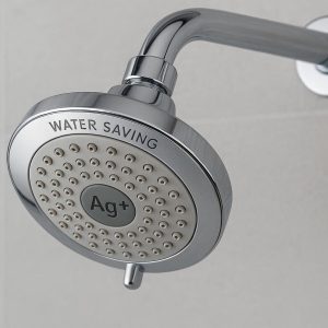Water-Saving Low-Flow Shower Head with Silver Ion Technology